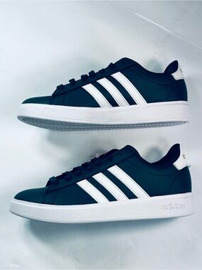 Adidas Grand Court 2.0 Teal White Cloudfoam Low Sneakers # IF2840 Women’s:7 NEW